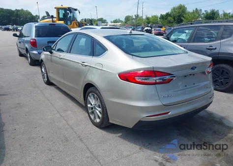 2019 Ford Fusion Hybrid Se from USA, damaged, VIN 3FA6P0LU3KR129783